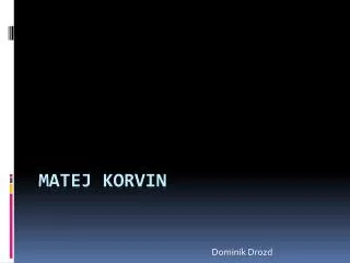dominik drozd