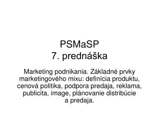 psmasp 7 predn ka