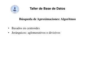 taller de base de datos