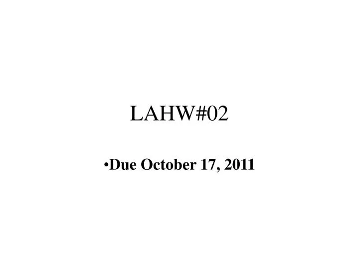 lahw 02