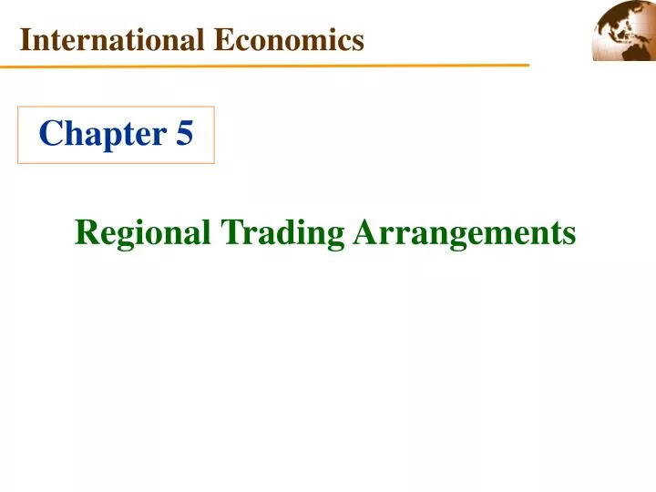 regional trading arrangements