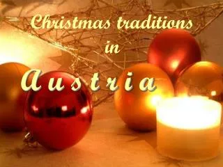 Christmas traditions in