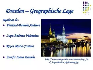 dresden geographische lage