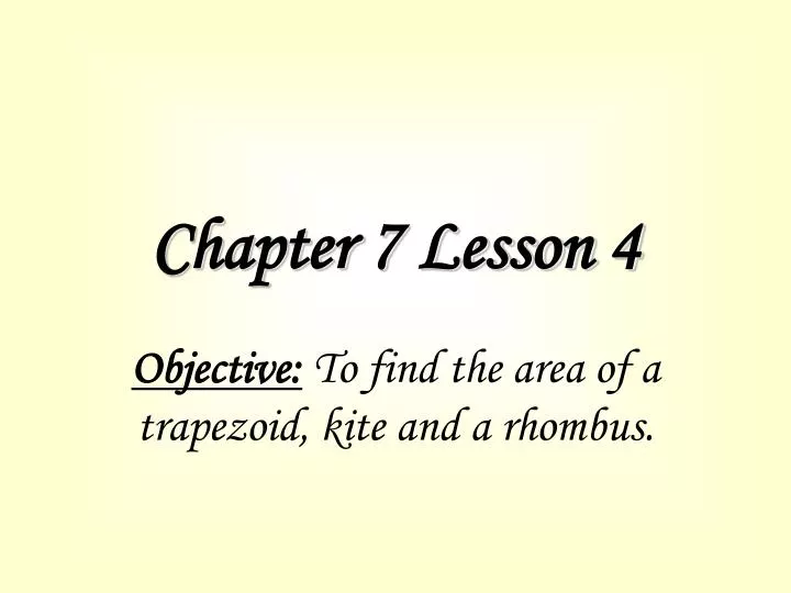 chapter 7 lesson 4