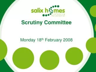 Scrutiny Committee