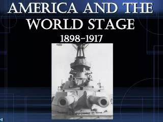 America and the World Stage