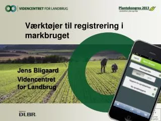 v rkt jer til registrering i markbruget