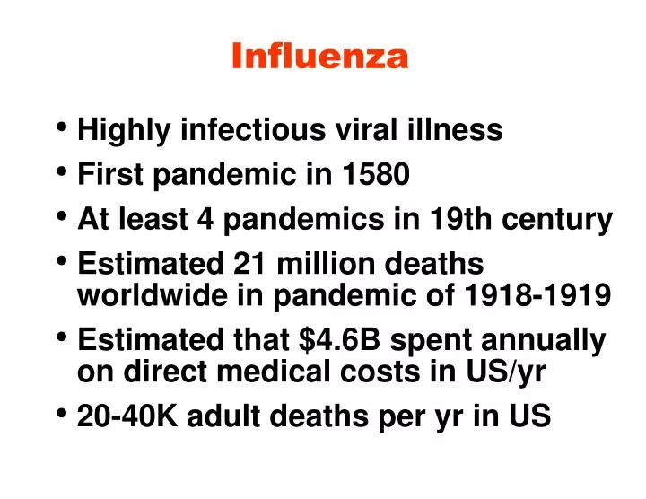 influenza