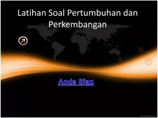 latihan soal p ertumbuhan dan perkembangan