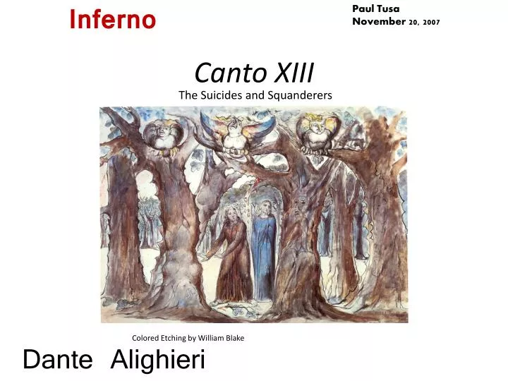 canto xiii