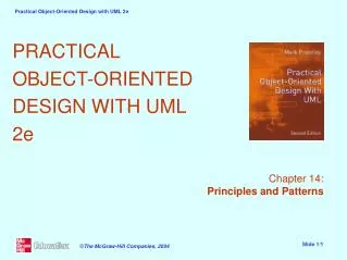 PRACTICAL OBJECT-ORIENTED DESIGN WITH UML 2e