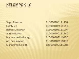 kelompok 10