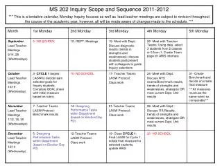 2011-12 INQ Calendar