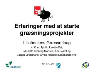 erfaringer med at starte gr sningsprojekter