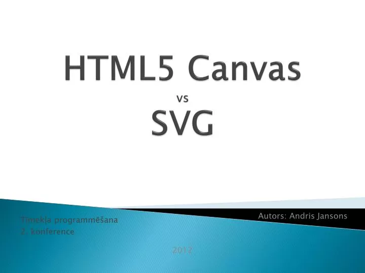 html5 canvas vs svg