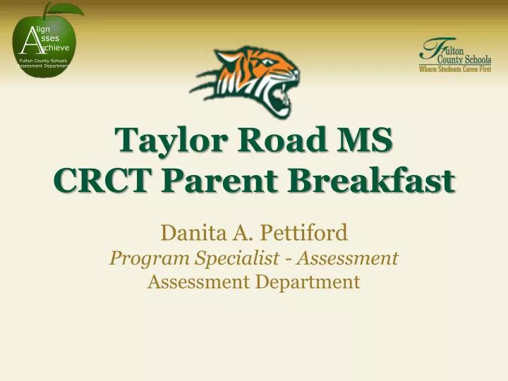 taylor road ms crct parent breakfast