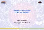 Plugable Authorisation LCAS and beyond? - slide 1
