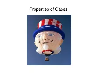properties of gases