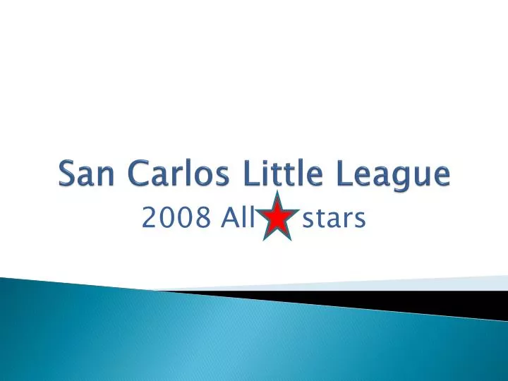 san carlos little league