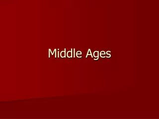 Middle Ages