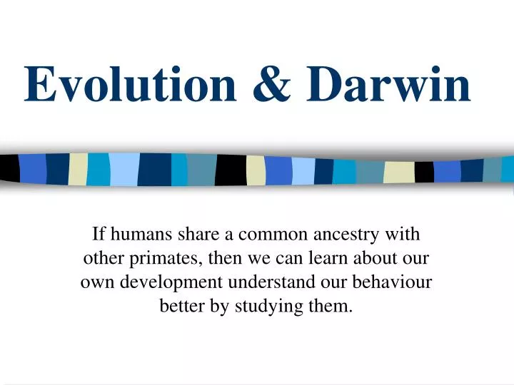 evolution darwin