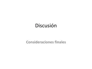discusi n