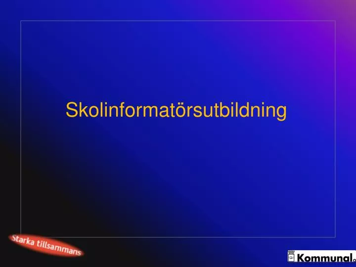 skolinformat rsutbildning