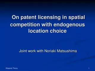 On patent licensing in spatial competition with endogenous location choice