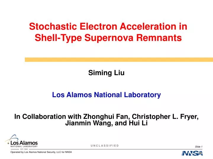 stochastic electron acceleration in shell type supernova remnants