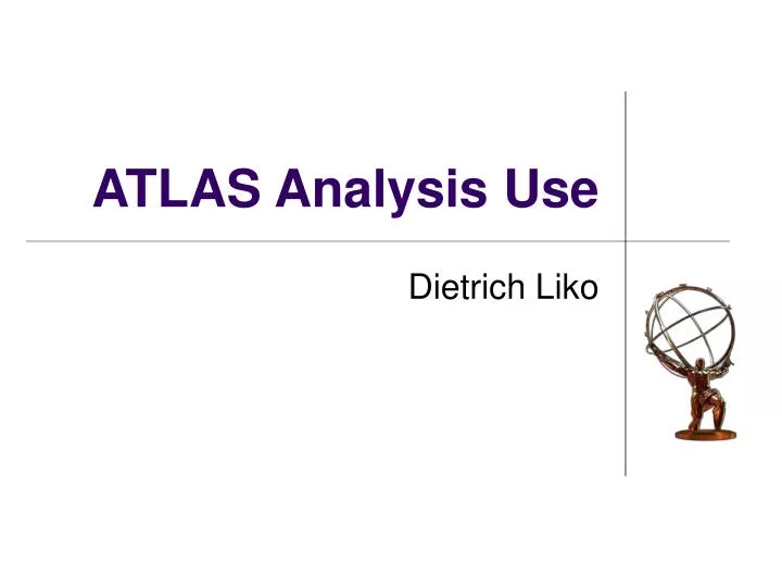 atlas analysis use