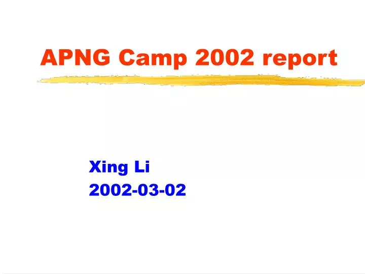 apng camp 2002 report