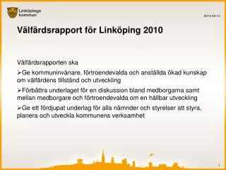 v lf rdsrapport f r link ping 2010