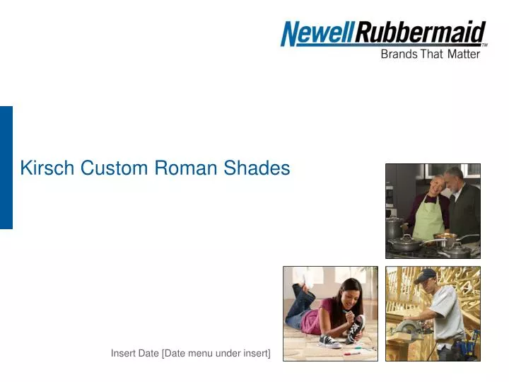 kirsch custom roman shades