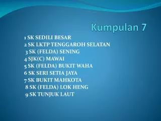 kumpulan 7