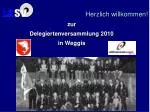 zur Delegiertenversammlung 2010 in Weggis - slide 1