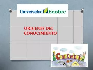 origenes del conocimiento