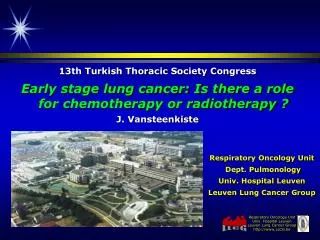 13th Turkish Thoracic Society Congress