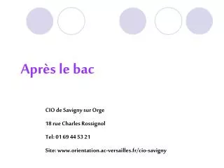 apr s le bac