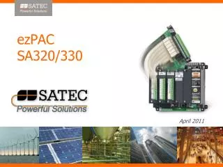 ezPAC SA320/330