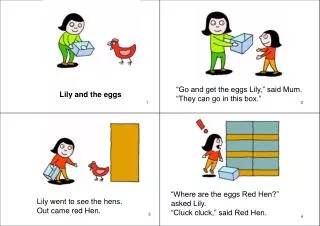 Lily and the eggs