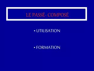 le pass compos