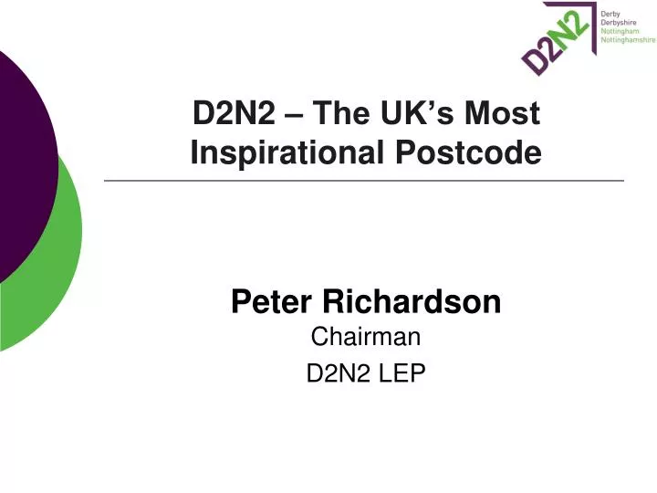 d2n2 the uk s most inspirational postcode