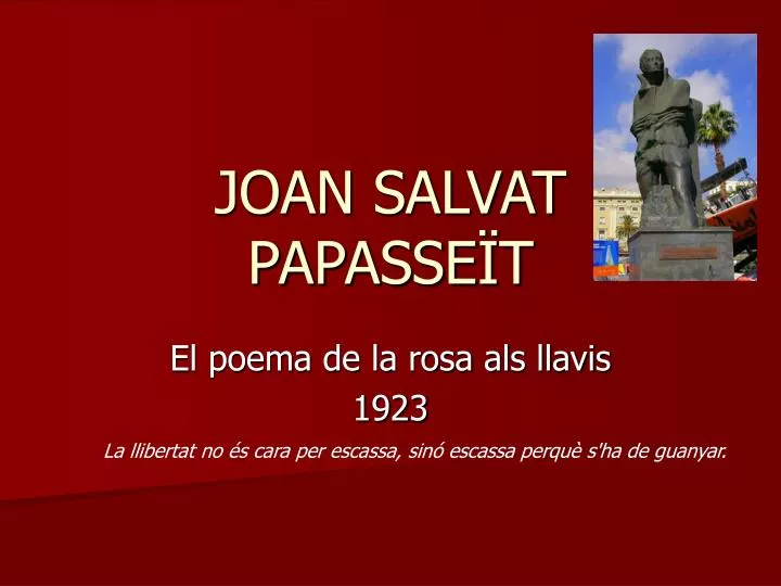 joan salvat papasse t