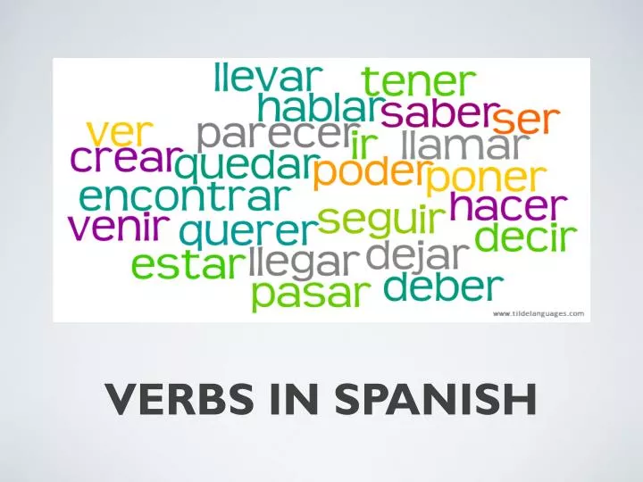 verbs in spanish