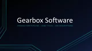 gearbox software