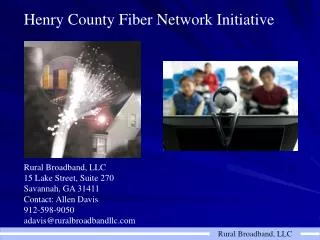 Henry County Fiber Network Initiative