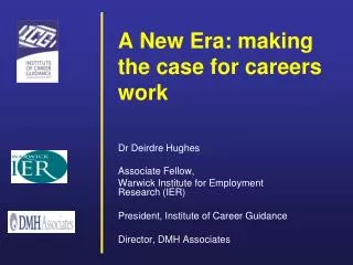 A New Era: making the case for careers work