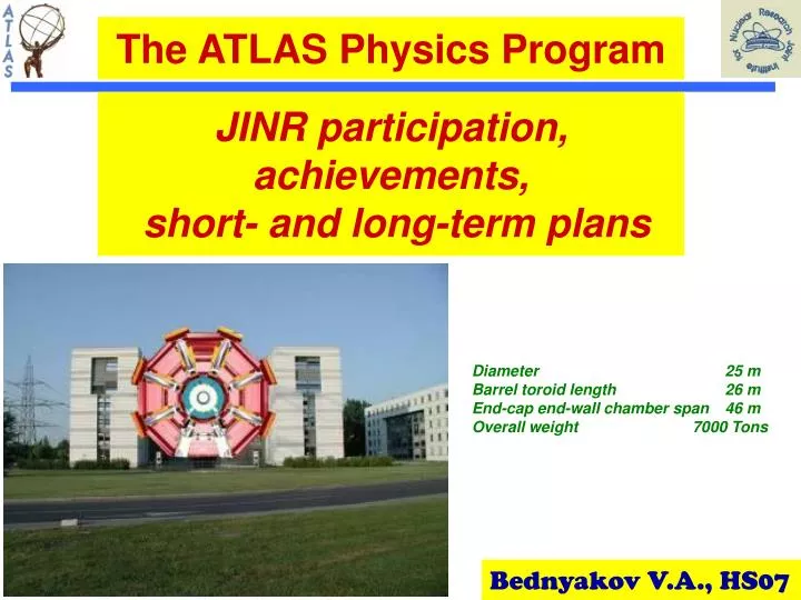 jinr participation achievements short and long term plans