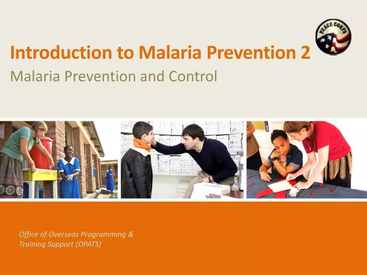 introduction to malaria prevention 2