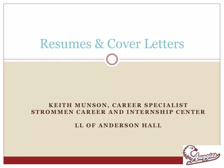 resumes cover letters